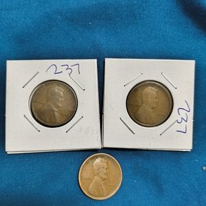 Vintage Lincoln Wheat Pennies